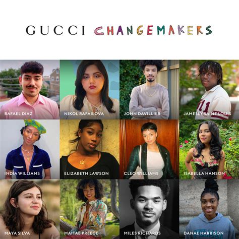 gucci changemakers scholarship|gucci changemakers scholarship application.